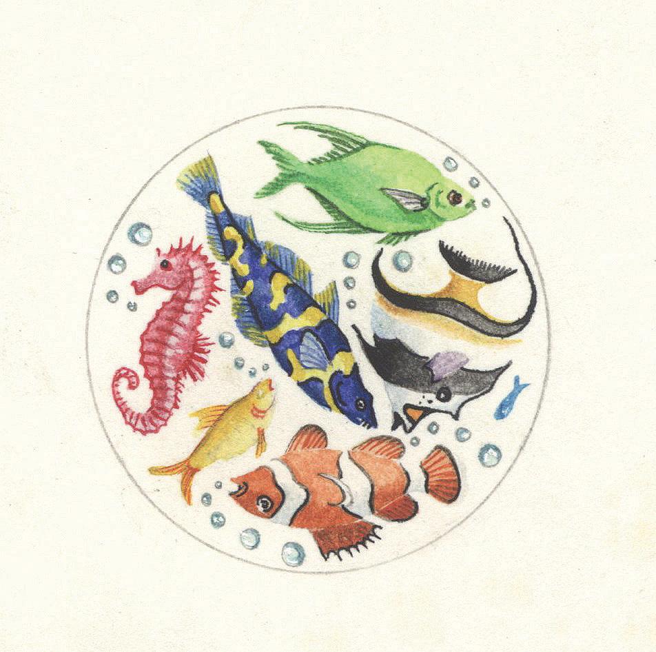 Roundel: Fish